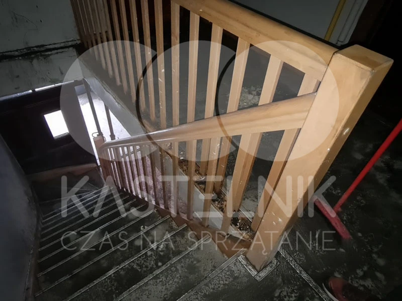 Spalone schody w Opolu, sprzątanie specjalistyczne Kastelnik