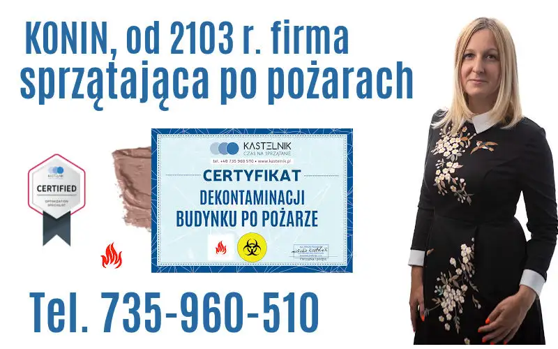 firma sprzątająca pożary - Kastelnik, Wielkopolska.