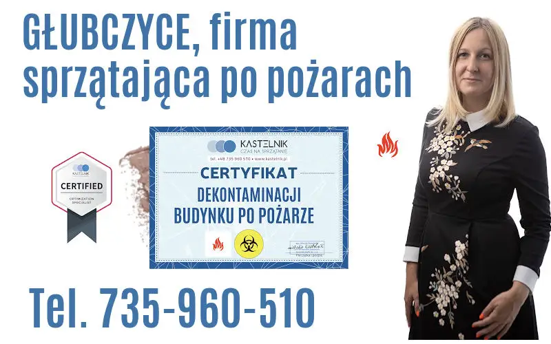 Głubczyce - ogólnopolska firma sprzątająca po pożarach