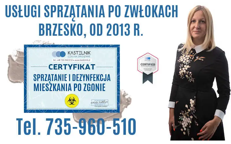 Certyfikat dezynfekcji Kastelnik.