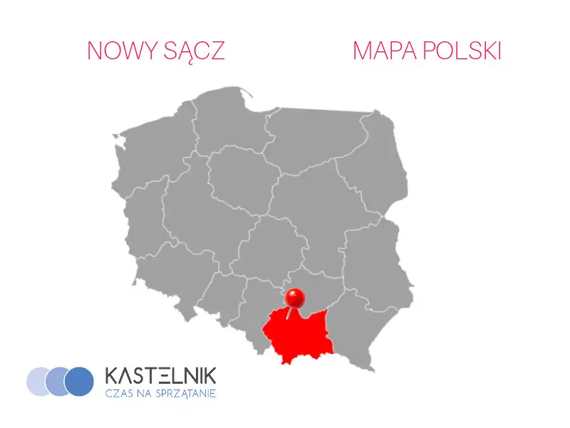 Nowy Sącz obszar działania firmy Kastelnik.