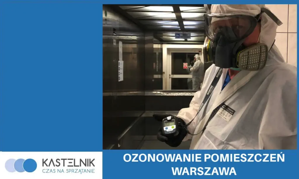 Ozonowanie pomieszczeń - Warszawa.