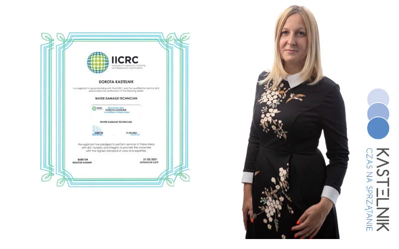 Certyfikat IICRC, Kastelnik Dorota